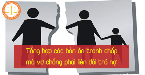 Tổng hợp 09 bản án về tranh chấp vợ chồng phải liên đới trả nợ